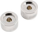 Gretsch Guitars G Arrow Logo Replacement Knob (Chrome) - Pack Of 2