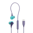 JBL RUN 3C Wired In-Ear Headphones With USB-C (Purple)