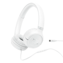 JBL TUNE 530C Wired On-Ear Headphones With USB-C (White)