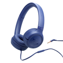 JBL TUNE 530 Wired On-Ear Headphones With A 3.5mm Aux Jack (Blue)