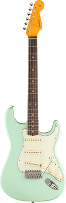 Guitare électrique Fender AMERICAN VINTAGE II 1961 STRATOCASTER (Vert surf)