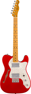 Fender AMERICAN VINTAGE II 1972 TELECASTER THINLINE Electric Guitar (Candy Apple Red)