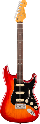 Fender AMERICAN PROFESSIONAL HSS Electric Guitar (Aged Cherry Burst)