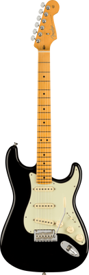 Fender AMERICAN PROFESSIONAL II STRATOCASTER Electric Guitar (Black)