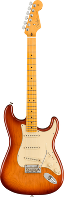 Fender AMERICAN PROFESSIONAL II STRATOCASTER Electric Guitar (Sienna Sunburst)
