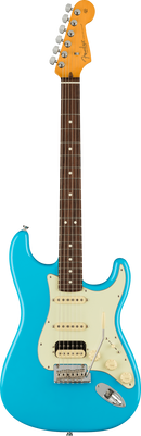 Fender AMERICAN PROFESSIONAL II STRATOCASTER HSS Electric Guitar (Miami Blue)