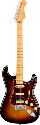 Fender AMERICAN PROFESSIONAL II STRATOCASTER HSS Electric Guitar (3-Color Sunburst)