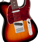 Fender PLAYER II BARITONE Limited Edition 75th Anniversary Electric Guitar (3-Color Sunburst)