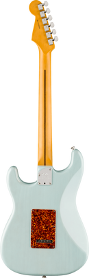 Fender LIMITED EDITION AMERICAN PROFESSIONAL II STRATOCASTER THINLINE Semi Hollow Body Electric Guitar (Transparent Daphne Blue)