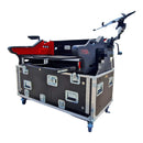 ProX XZF-DIG Q225 D 2x2U LMA Digico Quantum 225 Console hydraulique rabattable, Flight Case de levage rétractable
