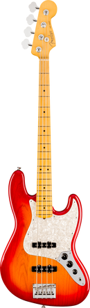 Basse électrique Fender AMERICAN PROFESSIONAL JAZZBASS (Aged Cherry Burst)