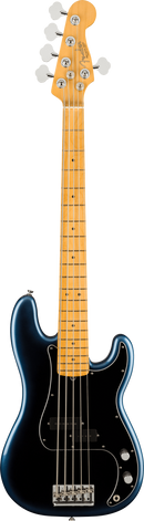 Fender AMERICAN PROFESSIONAL II PRECISION BASS V 5 String Electric Bass Guitar (Dark Night)