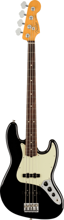 Fender AMERICAN PROFESSIONAL II JAZZ BASS Electric Bass Guitar (Black)