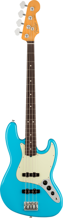 Fender AMERICAN PROFESSIONAL II JAZZ BASS Electric Bass Guitar (Miami Blue)