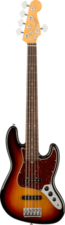 Fender AMERICAN PROFESSIONAL II JAZZ BASS V 5 String Electric Bass Guitar (3-Color Sunburst)
