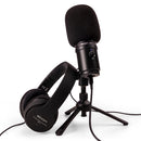 Zoom ZUM-2 Podcast Mic Pack + Zoom PODTRAK P2 Podcast Recorder (BUNDLE)