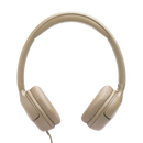 JBL TUNE 530C Wired On-Ear Headphones With USB-C (Beige)