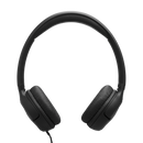 JBL TUNE 530 Wired On-Ear Headphones With A 3.5mm Aux Jack (Black)