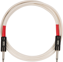 EVH PREMIUM Straight To Straight 1/4 Speaker Cable (White) - 6.49ft