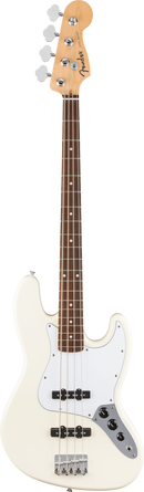 Basse électrique Fender STANDARD JAZZ BASS (blanc olympique)