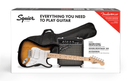 Fender SQUIER SONIC STRATOCASTER PACK Electric Guitar Pack (2-Color Sunburst)