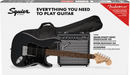 Fender SQUIER AFFINITY SERIES STRATOCASTER HSS PACK Electric Guitar Pack (Charcoal Frost Metallic)