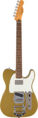 Fender SQUIER CLASSIC VIBE CUSTOM TELECASTER SH Electric Guitar With Bigsby (Aztec Gold)