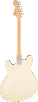 Fender SQUIER AFFINITY SERIES STARCASTER DELUXE Semi Hollow Body Electric Guitar (Olympic White)