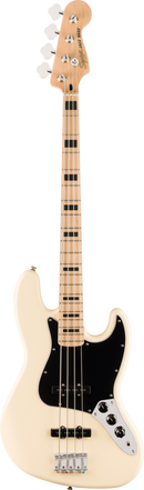 Fender SQUIER AFFINITY SERIES ACTIVE JAZZ BASS Electric Bass Guitar (Olympic White)