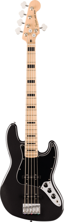 Basse électrique Fender SQUIER AFFINITY SERIES ACTIVE JAZZ BASS V 5 cordes (noir métallisé)