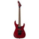 ESP LTD M-200FM Electric Guitar with an LTD by Floyd Rose Tremolo (See-Thru Red) (DEMO)