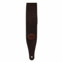 Sangle de guitare en cuir beurre Seagull 051342 (marron foncé)