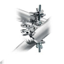 Avenger MAC482 Eye Coupler Clamp LP Twin, 360° Swivel, 48-52mm Ø