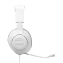 JBL QUANTUM 100M2 Wired Over-Ear Gaming Headset With Mic (White)
