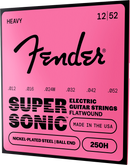 Fender SUPERSONIC 50H Flatwound Stainless Steel Ball End Electric Guitar String - .012-.052