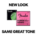 Fender SUPERSONIC 50H Flatwound Stainless Steel Ball End Electric Guitar String - .012-.052