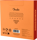 Cordes de guitare acoustique Fender AURISONIC 60CL en bronze phosphoreux (paquet de 3) - .011-.052