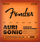Fender AURISONIC 60M Phosphor Bronze Acoustic Guitar Strings - .013-.056