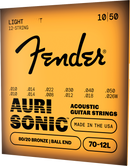 Cordes de guitare acoustique Fender AURISONIC 70-12L 80/20 Bronze 12 cordes - .010-.050