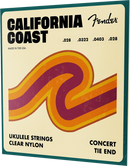Cordes de ukulélé de concert Fender CALIFORNIA COAST - .028-.0403