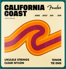 Fender CALIFORNIA COAST Tenor Ukulele String - .0285-.041