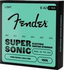 Fender SUPERSONIC 150L Pure Nickel Ball End Electric Guitar String (3 Pack) - .009-.042