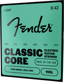 Cordes de guitare électrique Fender CLASSIC CORE 155L en nickel pur à boule - .009-.042