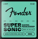 Fender SUPERSONIC 250L Nickel-Plated Steel Ball End Electric Guitar String (3 Pack) - .009-.042