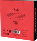 Cordes de guitare électrique Fender SUPERSONIC 250R en acier nickelé à boule (paquet de 3) - .010-.046
