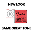 Fender SUPERSONIC 250 Nickel-Plated Steel Ball End 12-String Electric Guitar String - .010-.046