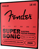 Fender SUPERSONIC 250R Nickel-Plated Steel Ball End Electric Guitar String - .010-.046