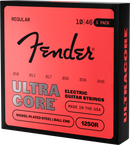 Fender ULTRACORE 1250 Ball End Electric Guitar Strings (3-Pack) - .010-.046