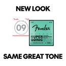 Fender SUPERSONIC BULLETS 3150L Pure Nickel Bullet End Electric Guitar String - .009-.042