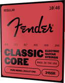Fender CLASSIC CAORE BULLETS 3155R Pure Nickel Bullet End Electric Guitar String - .010-.046